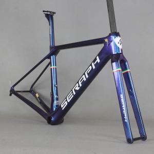 SERAPH Paint Flat Mount disc carbon road frame Bicycle Frameset New EPS technology disc road bike frame